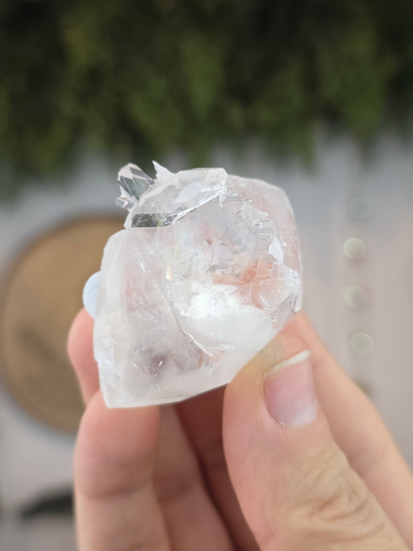 Diamond Apophyllite from India