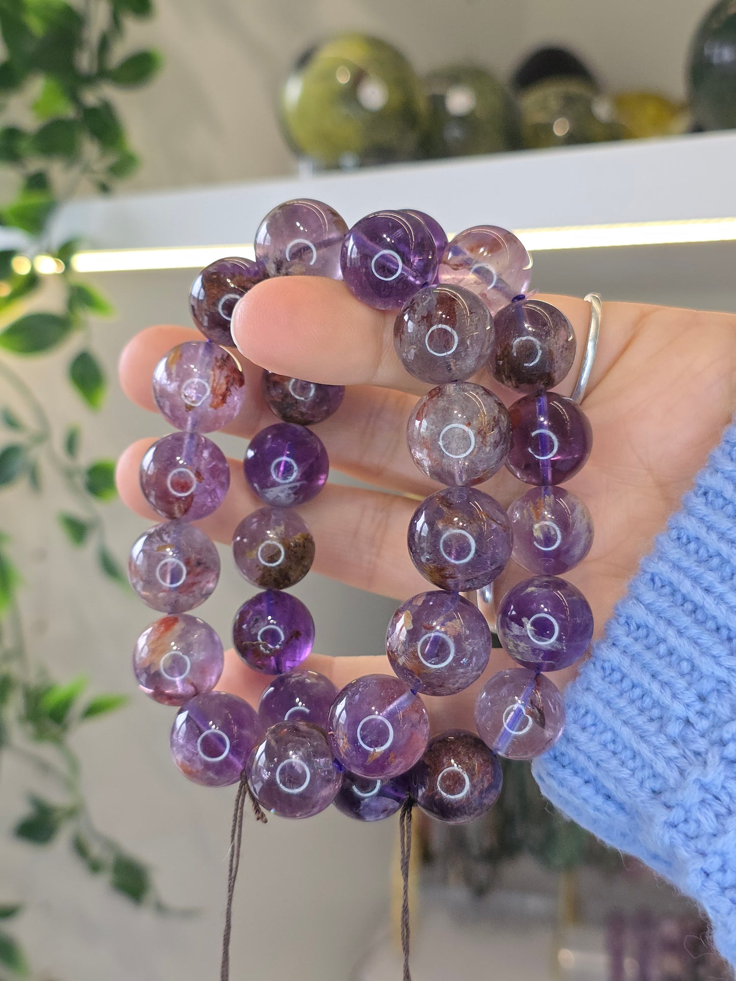 Garden Amethyst Bracelet 15mm