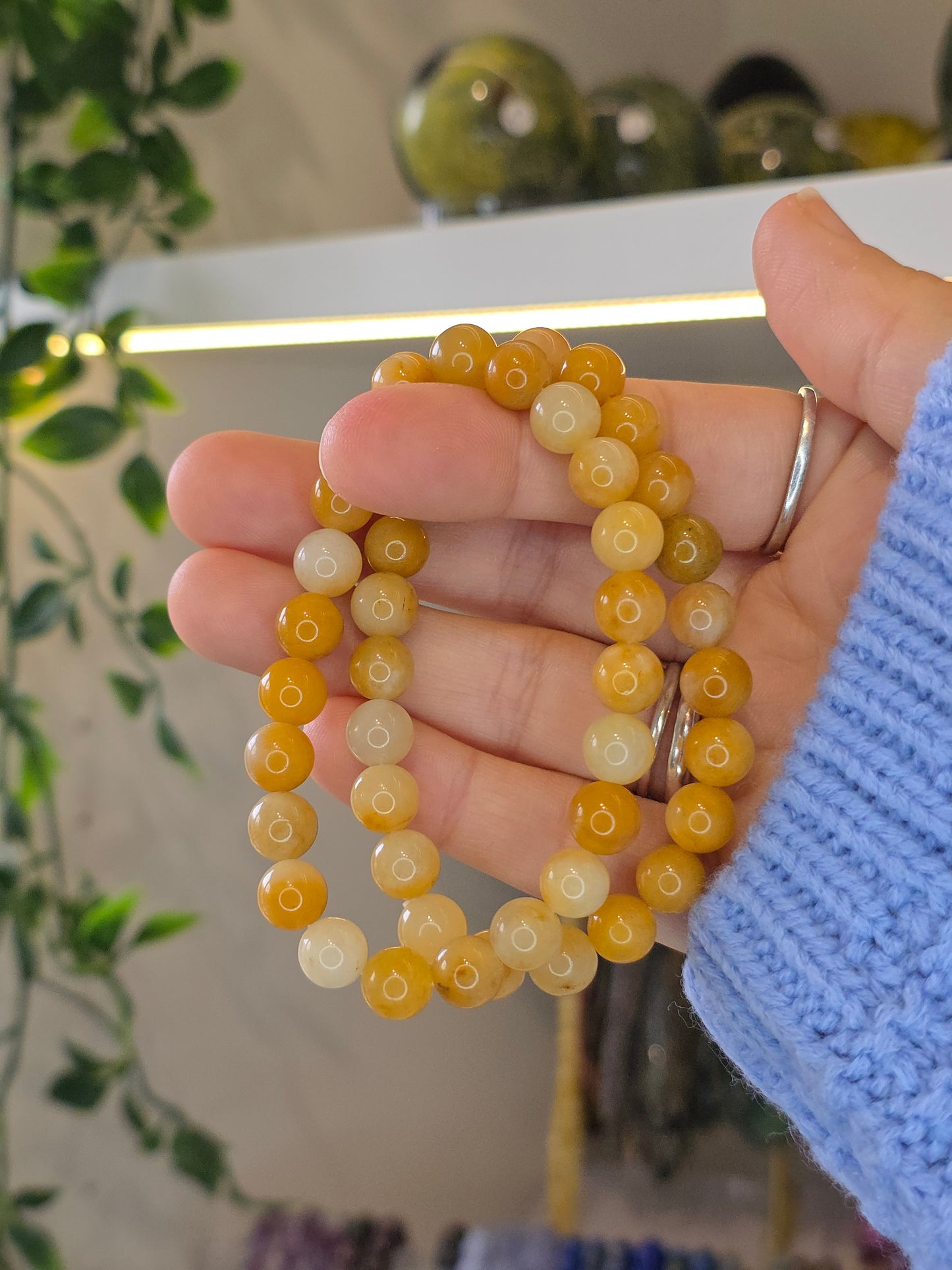 Yellow Aventurine Bracelet 8mm