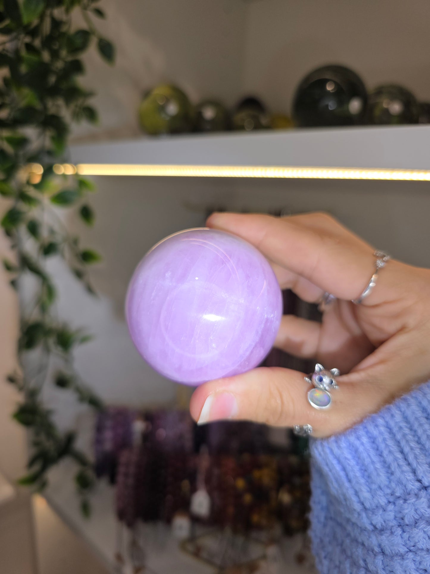 Kunzite Sphere C