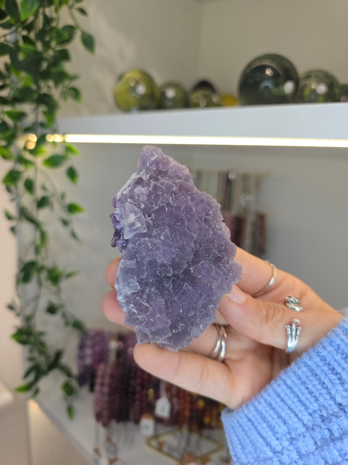 Purple Fluorite Specimen B from the Fujian Province, China