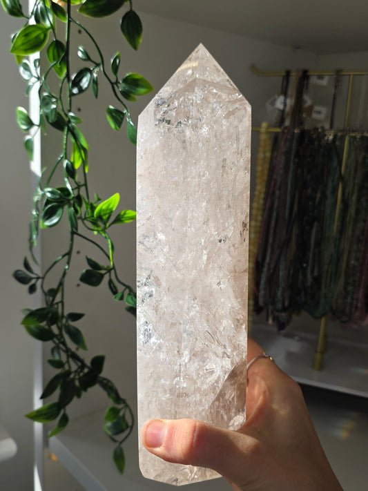 Statement Smokey Quartz Tower from Brazil