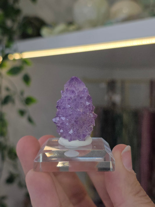 Purple Spirit Quartz from South Africa D