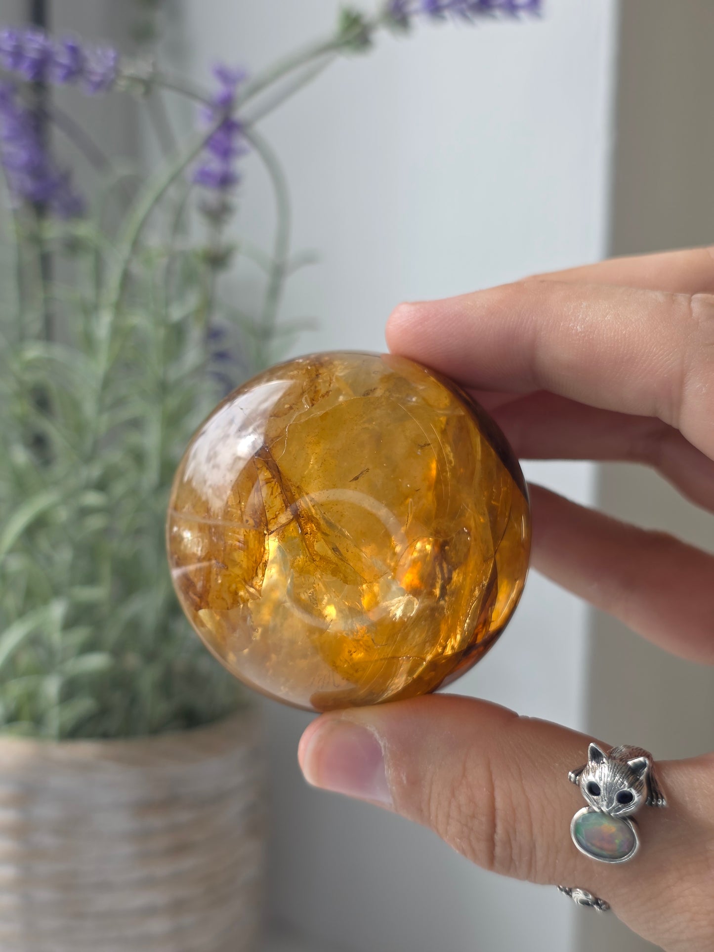 High Quality Golden Healer Sphere from Brazil - B