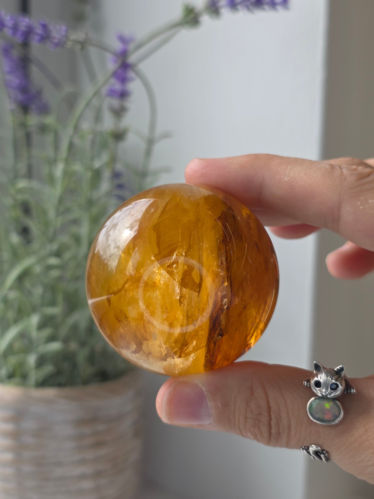 High Quality Golden Healer Sphere from Brazil - C