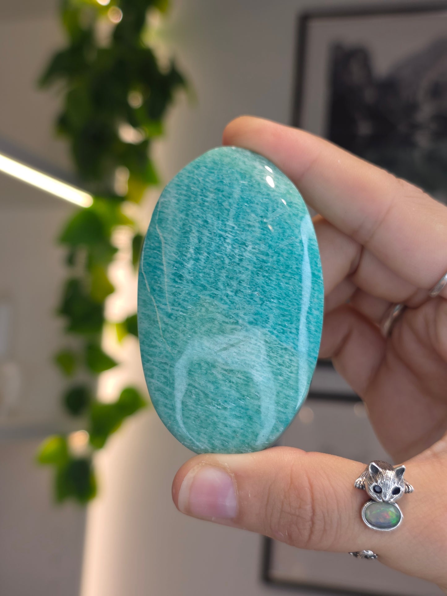Flashy Amazonite Palms