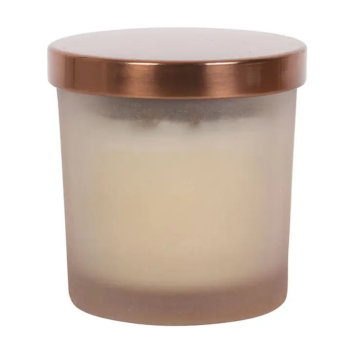 Full Moon Eucalyptus Manifestation Candle with Tiger's Eye - MAS3442/44