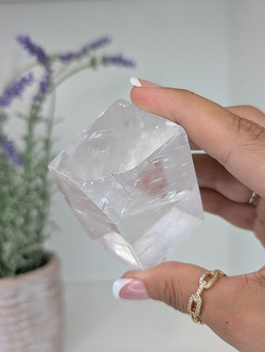 Lavender Optical Calcite from Madagascar