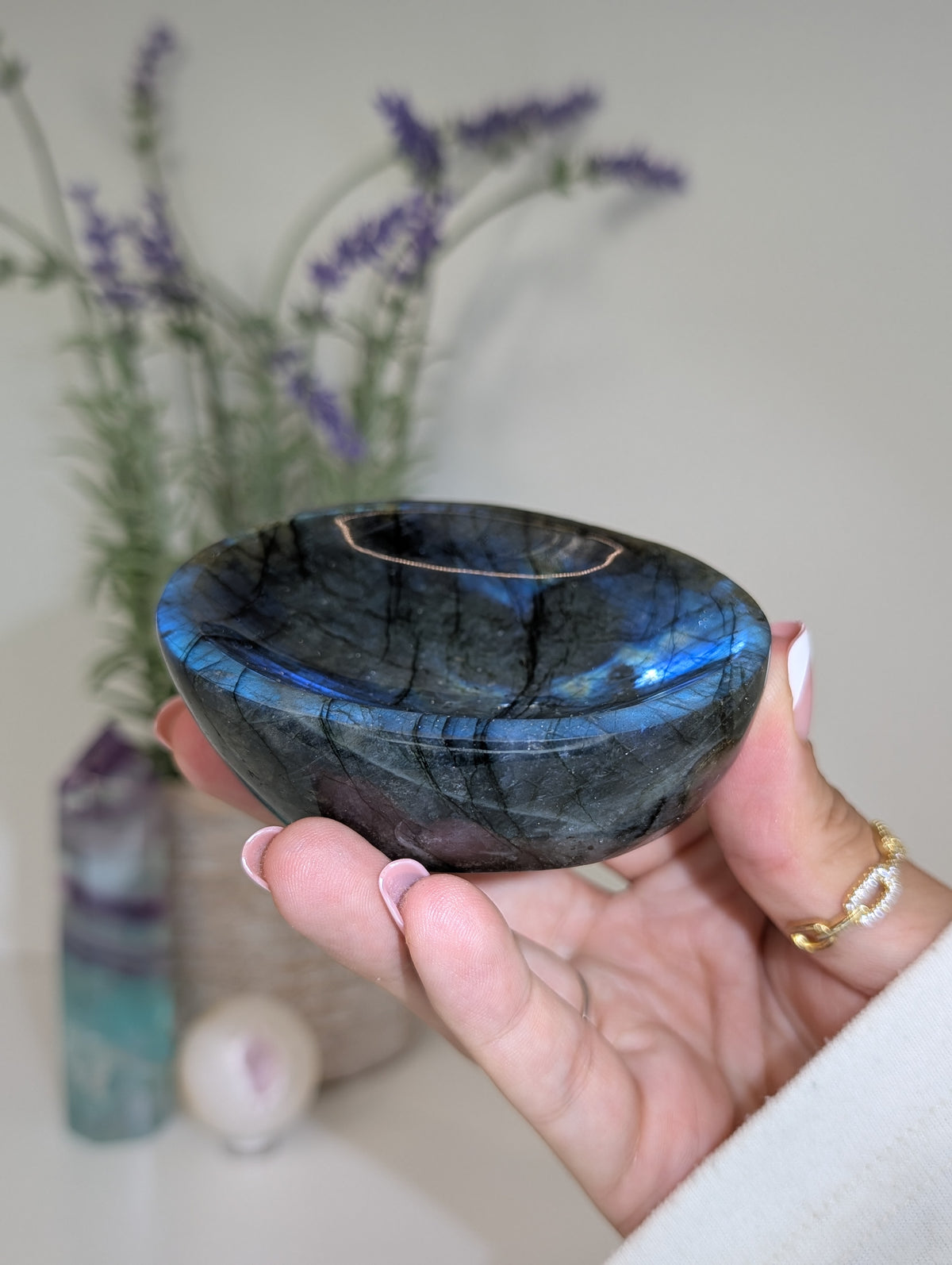 Madagascan Labradorite Bowl