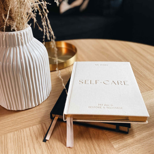 (Almond) My Daily Self-Care, Reflection and Gratitude Journal by Blush & Gold - MAS3320/22