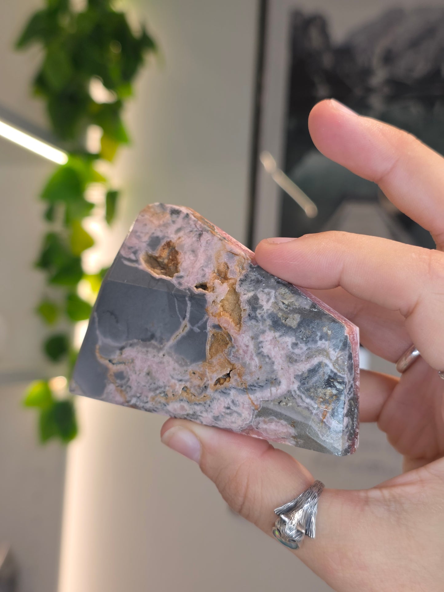 Peruvian Rhodochrosite Freeform - A