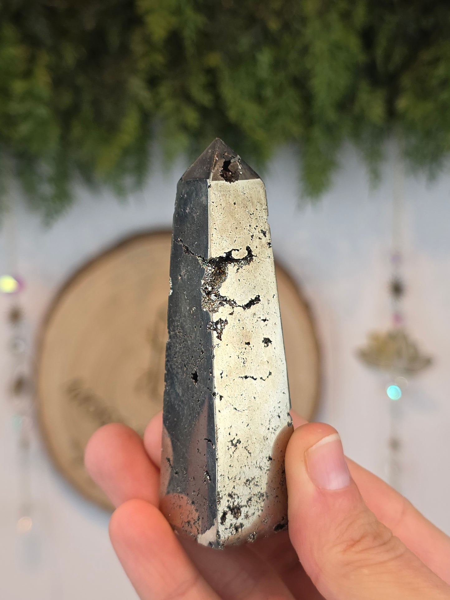 Peruvian Pyrite Obelisk C