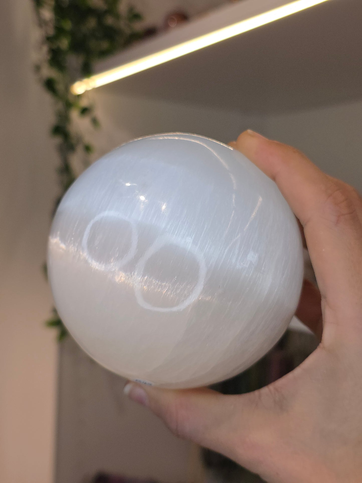 Various Size Selenite Spheres