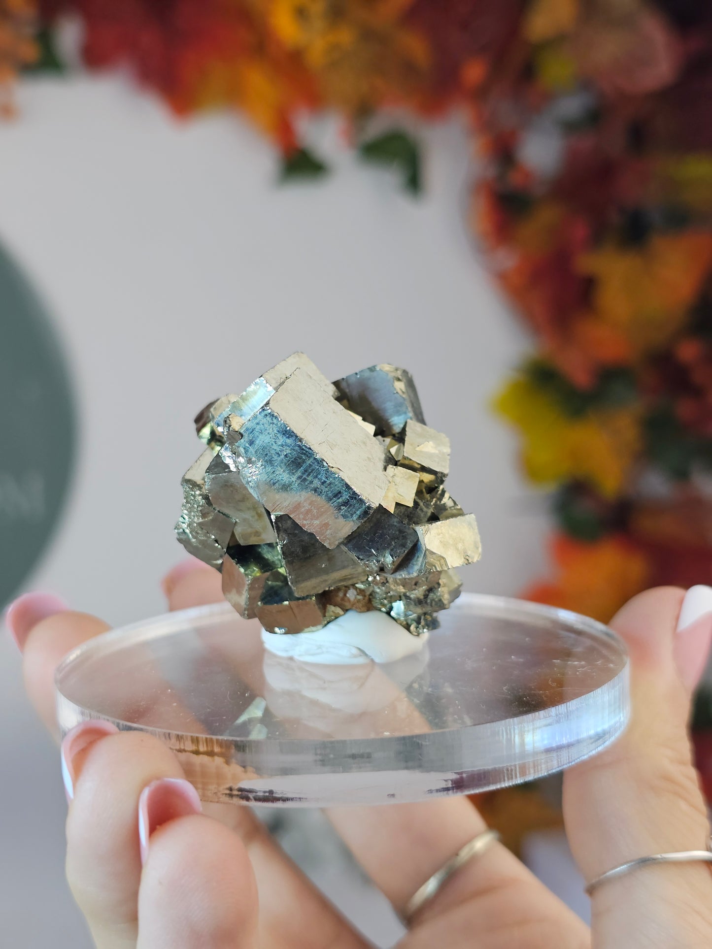 Cubic Pyrite E from the Shang Bao Mine, China - MAS1468