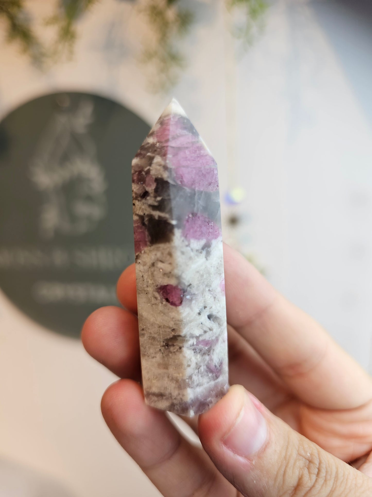 Plum Tourmaline Tower - MAS0906