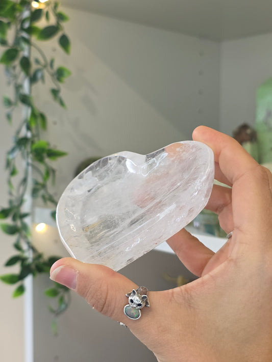 Himalayan Quartz Heart Bowl C