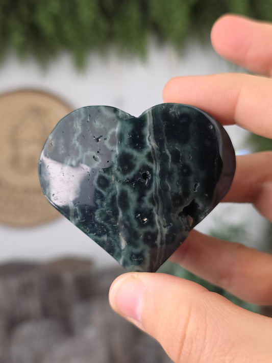 Ocean Jasper Hearts