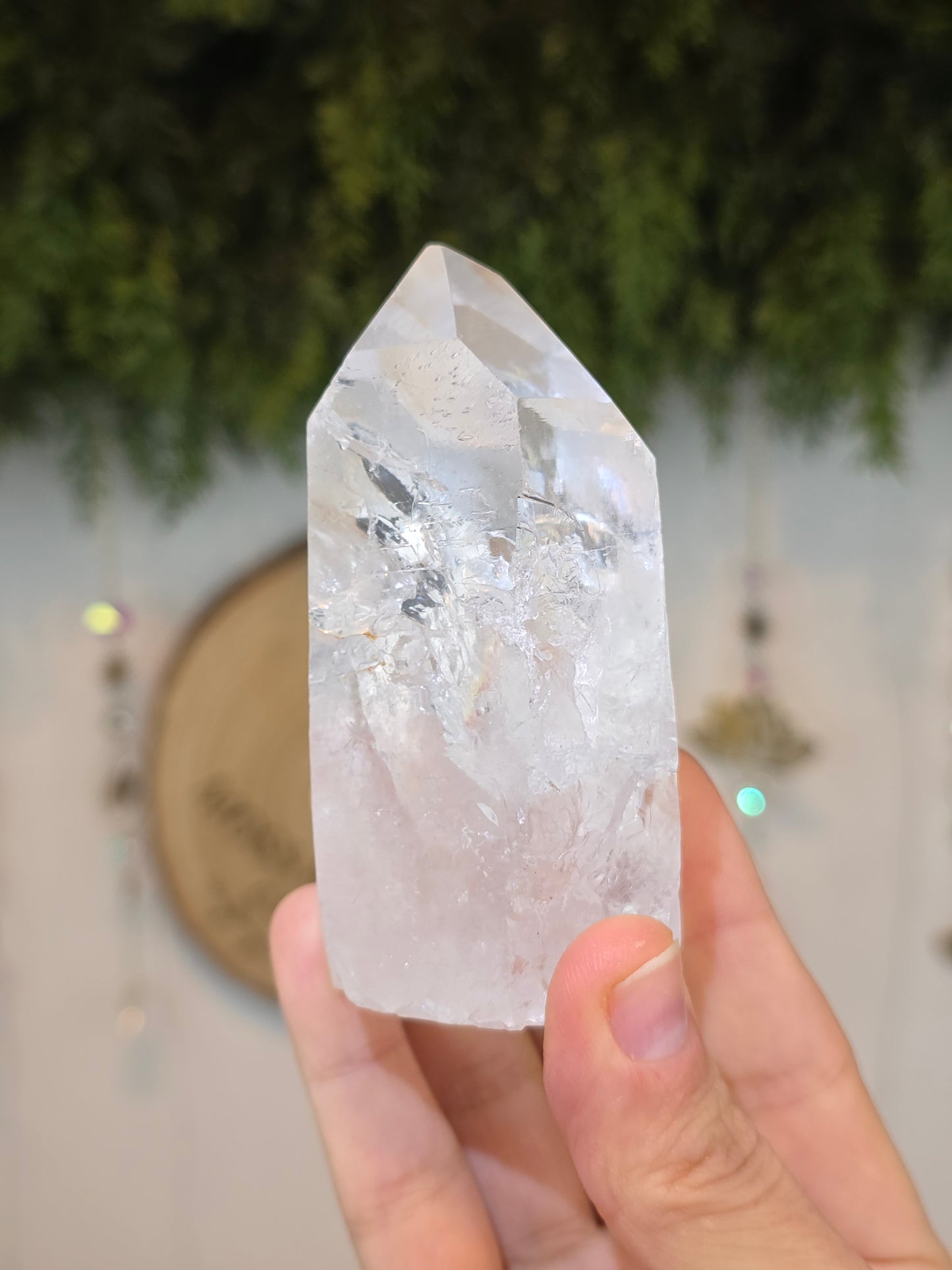 Brazilian Lemurian Quartz Tower K