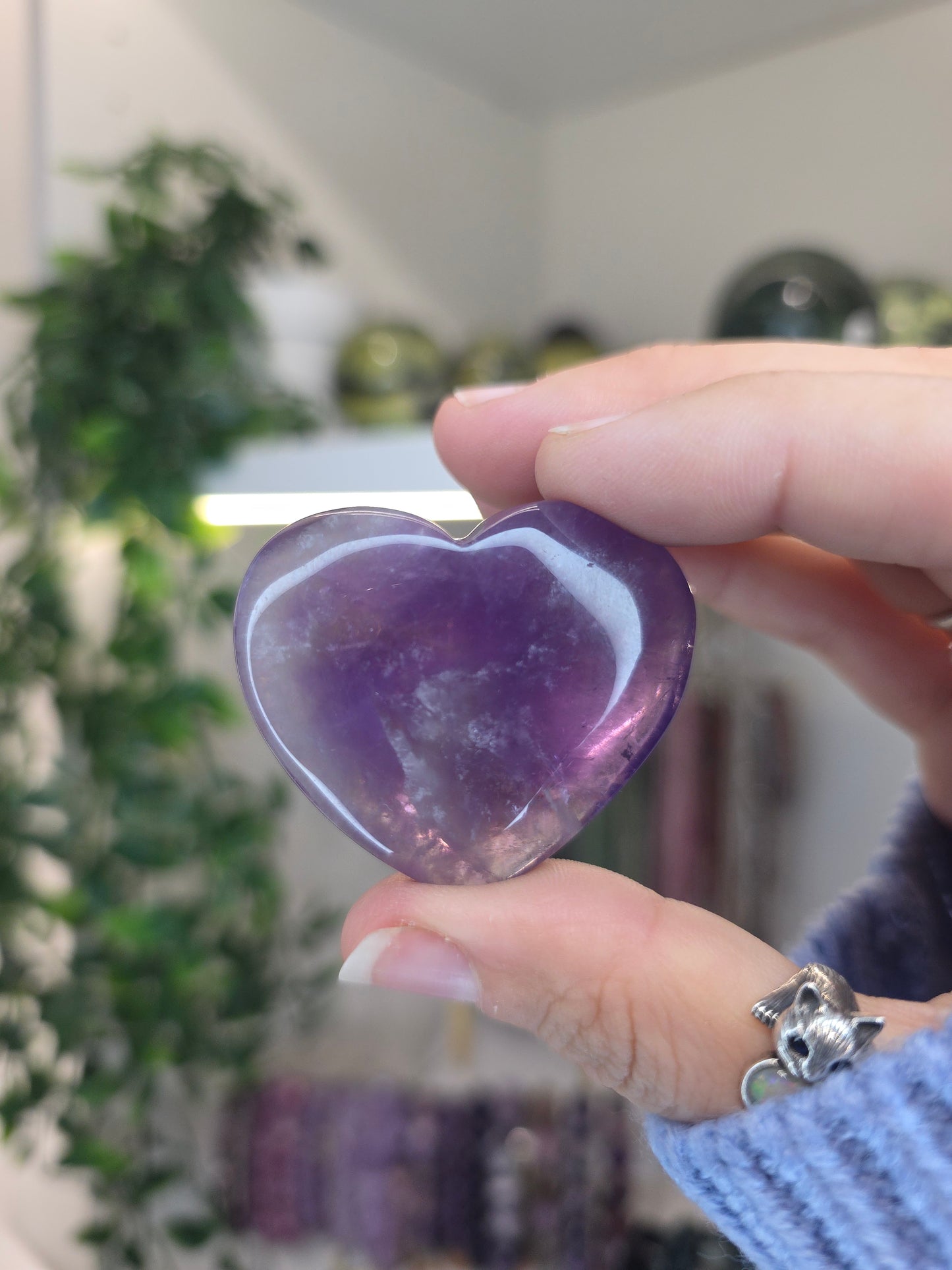 Amethyst Hearts