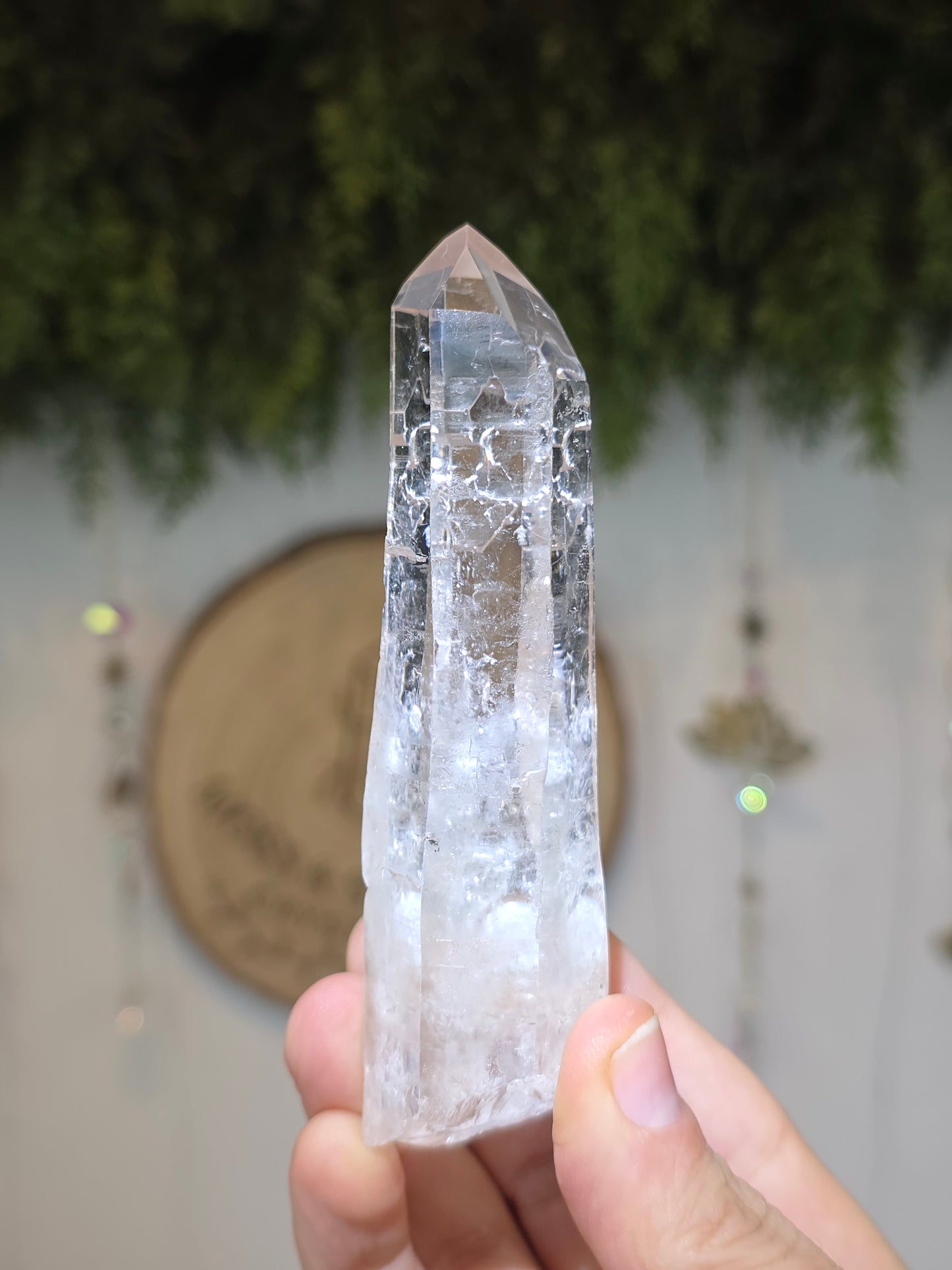 Brazilian Lemurian Quartz Point C