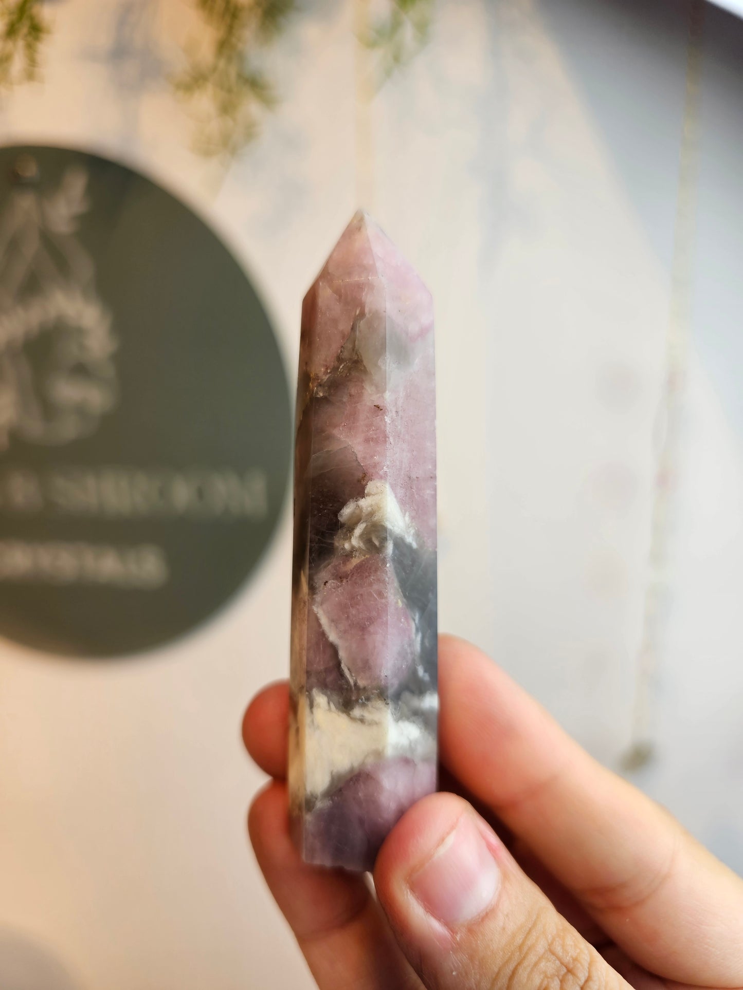 Plum Tourmaline Tower - MAS0906