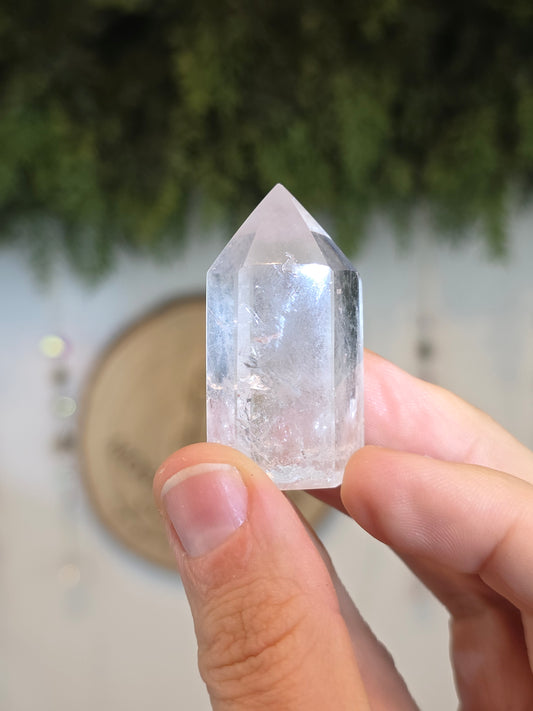 Brazilian Lemurian Quartz Tower F