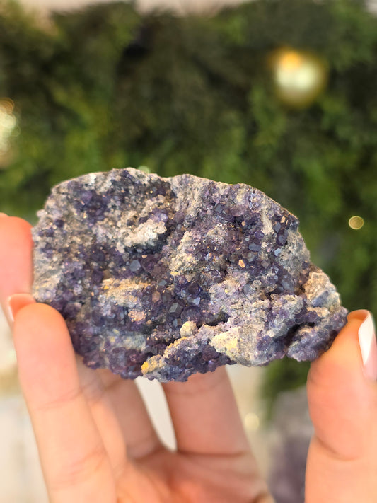 Blue Tanzinite Fluorite from Fuijian, China - MAS6078