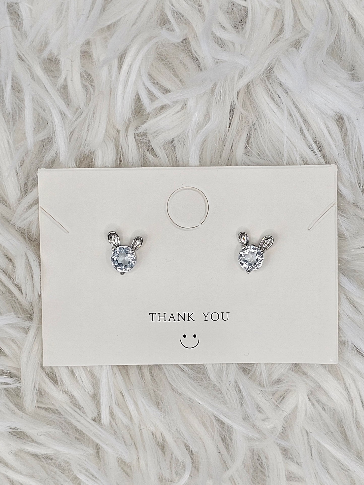 S925 Silver Topaz Earrings - MAS0886