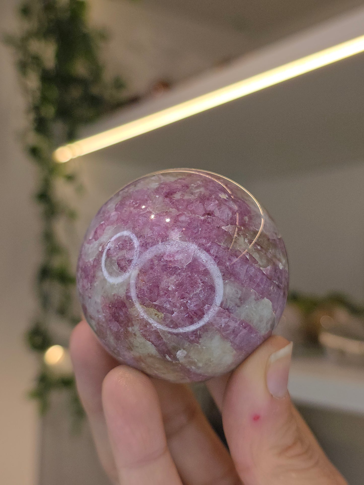 Pink Tourmaline Spheres
