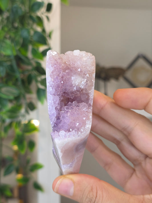 High Grade Madagascan Pink Amethyst Freeform - A