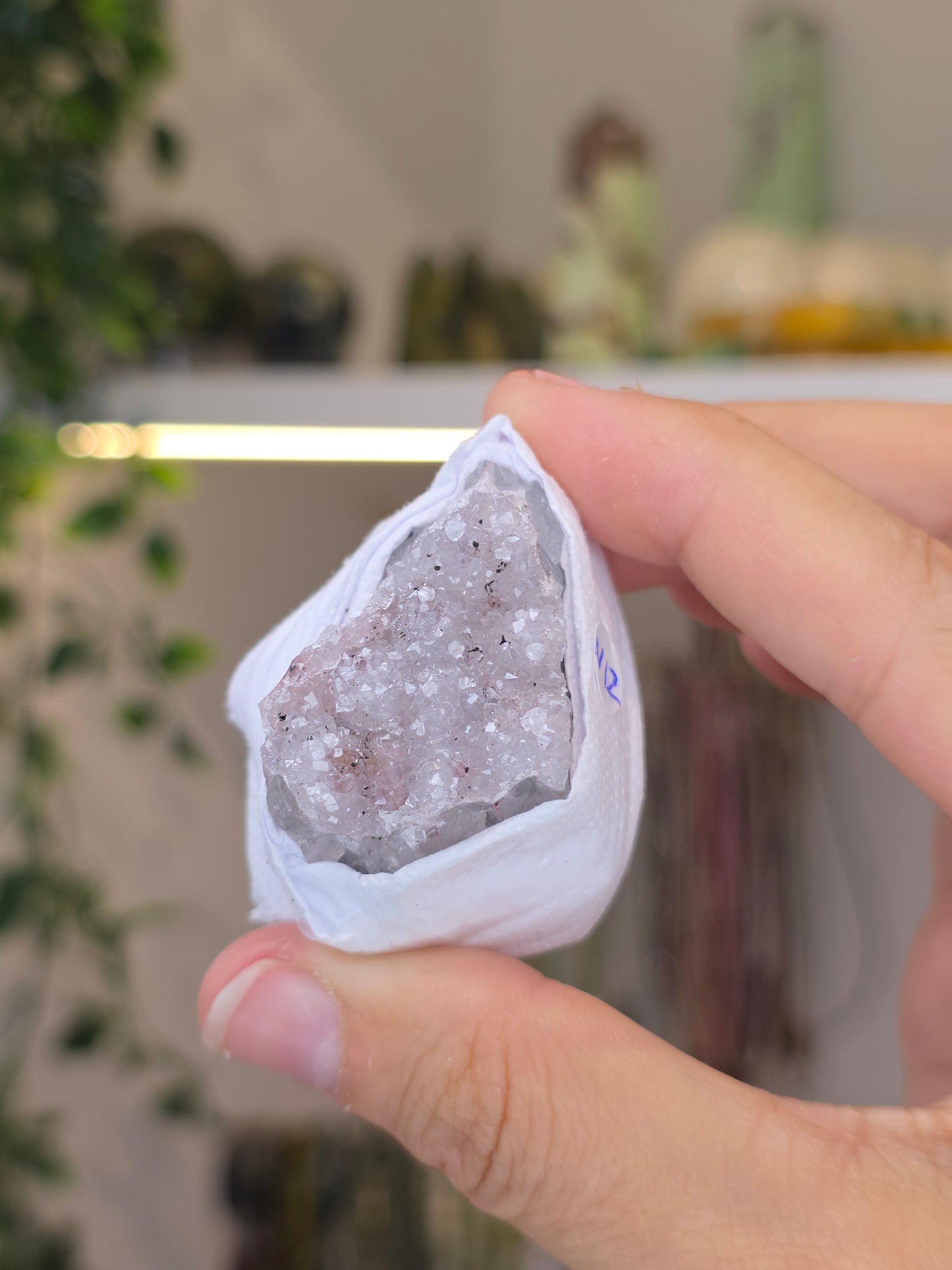 Brazilian Rainbow Sugar Amethyst Raw Clusters