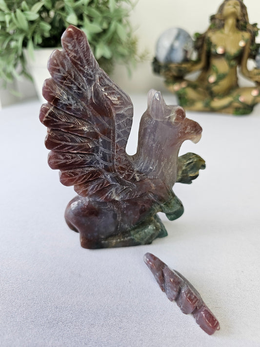 Imperfect: Ocean Jasper Griffin (Broken Wing) - MAS0812