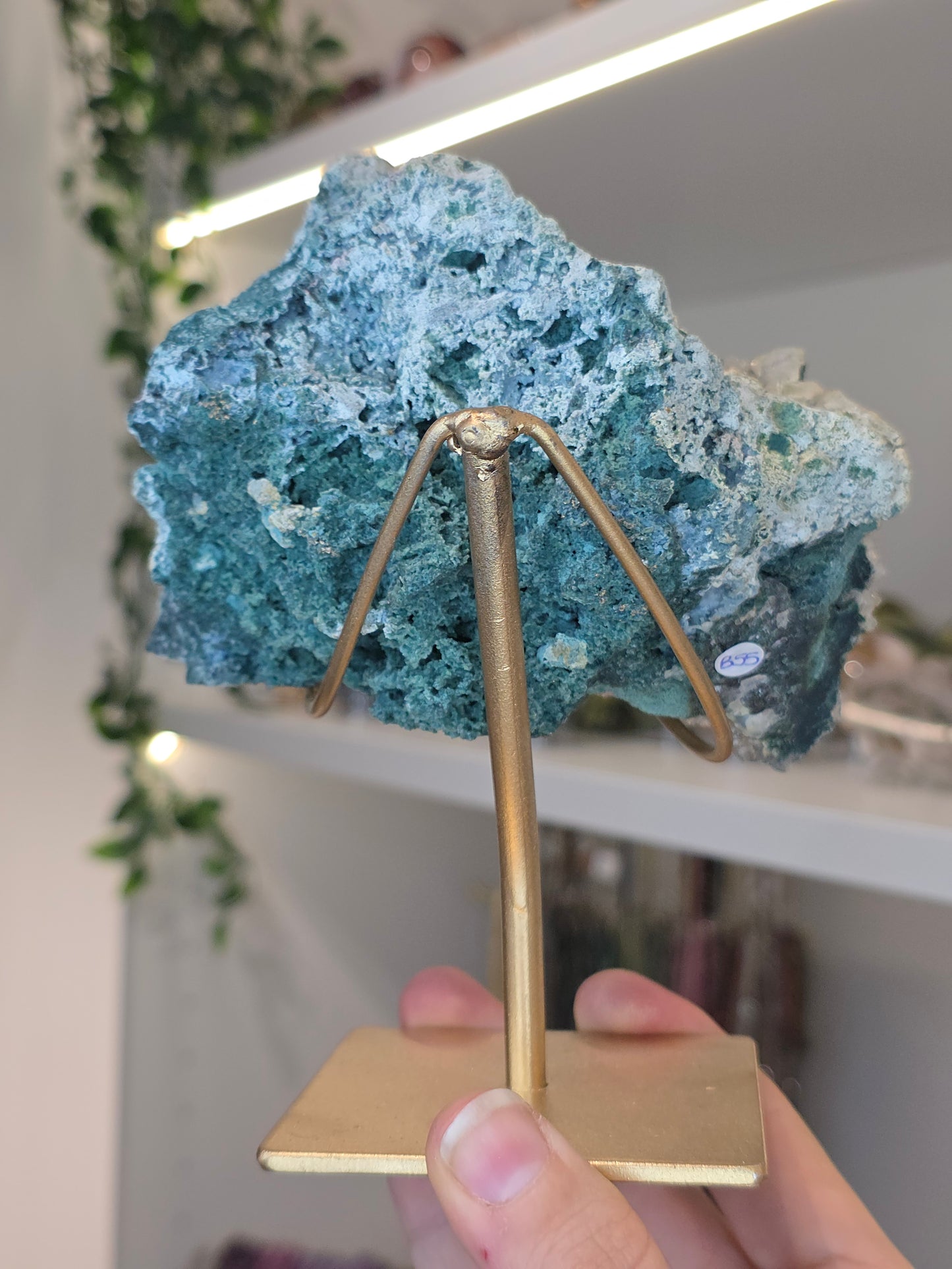 Amethyst Flower B on Stand