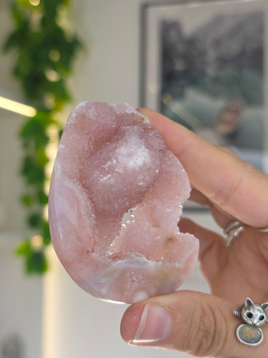 High Grade Madagascan Pink Amethyst Freeform - D