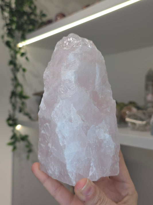 Raw Rose Quartz Chunk