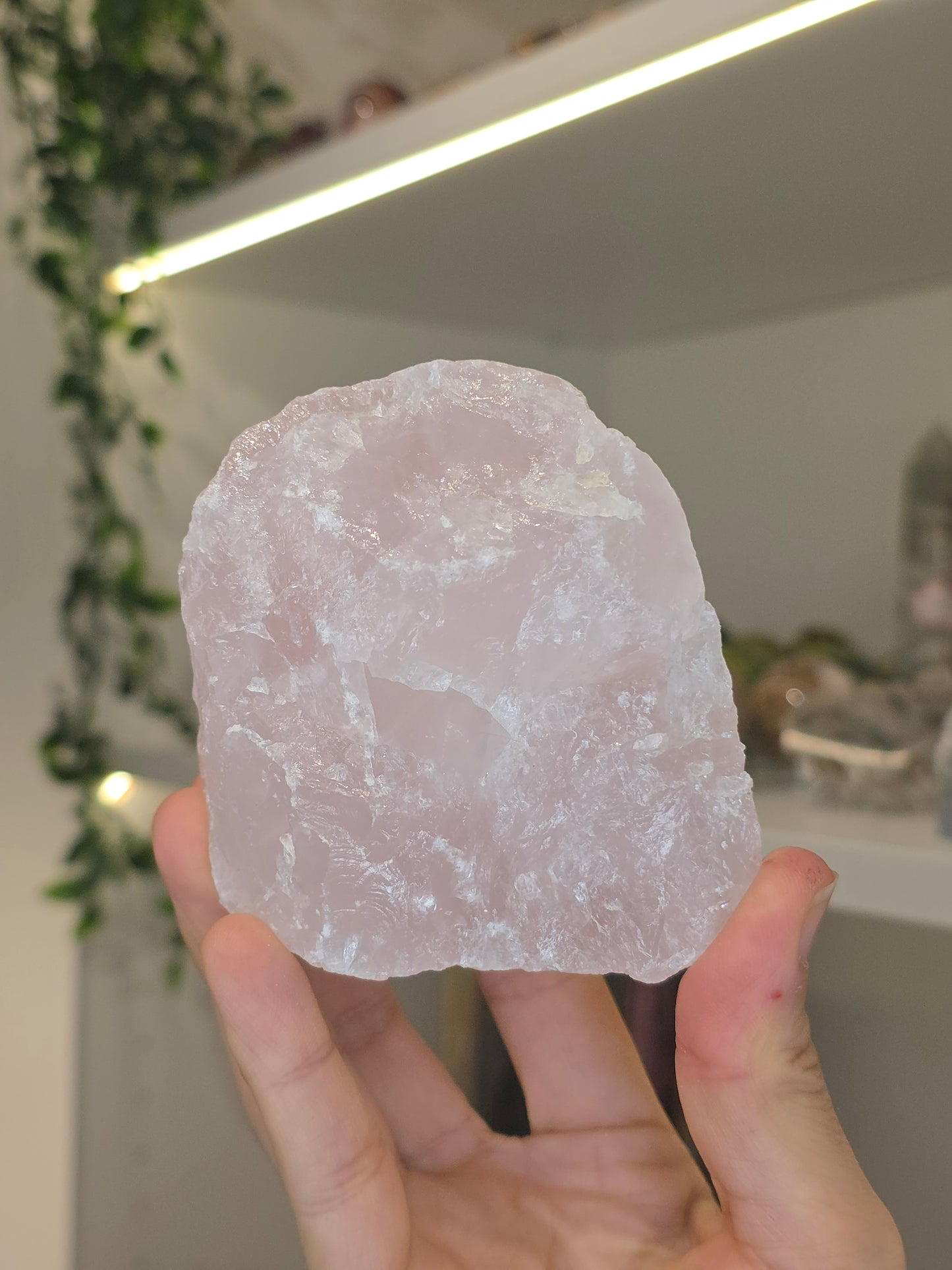 Raw Rose Quartz Chunk