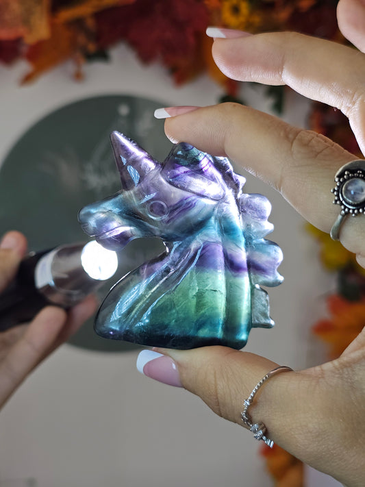 Fluorite Unicorn B - MAS1302