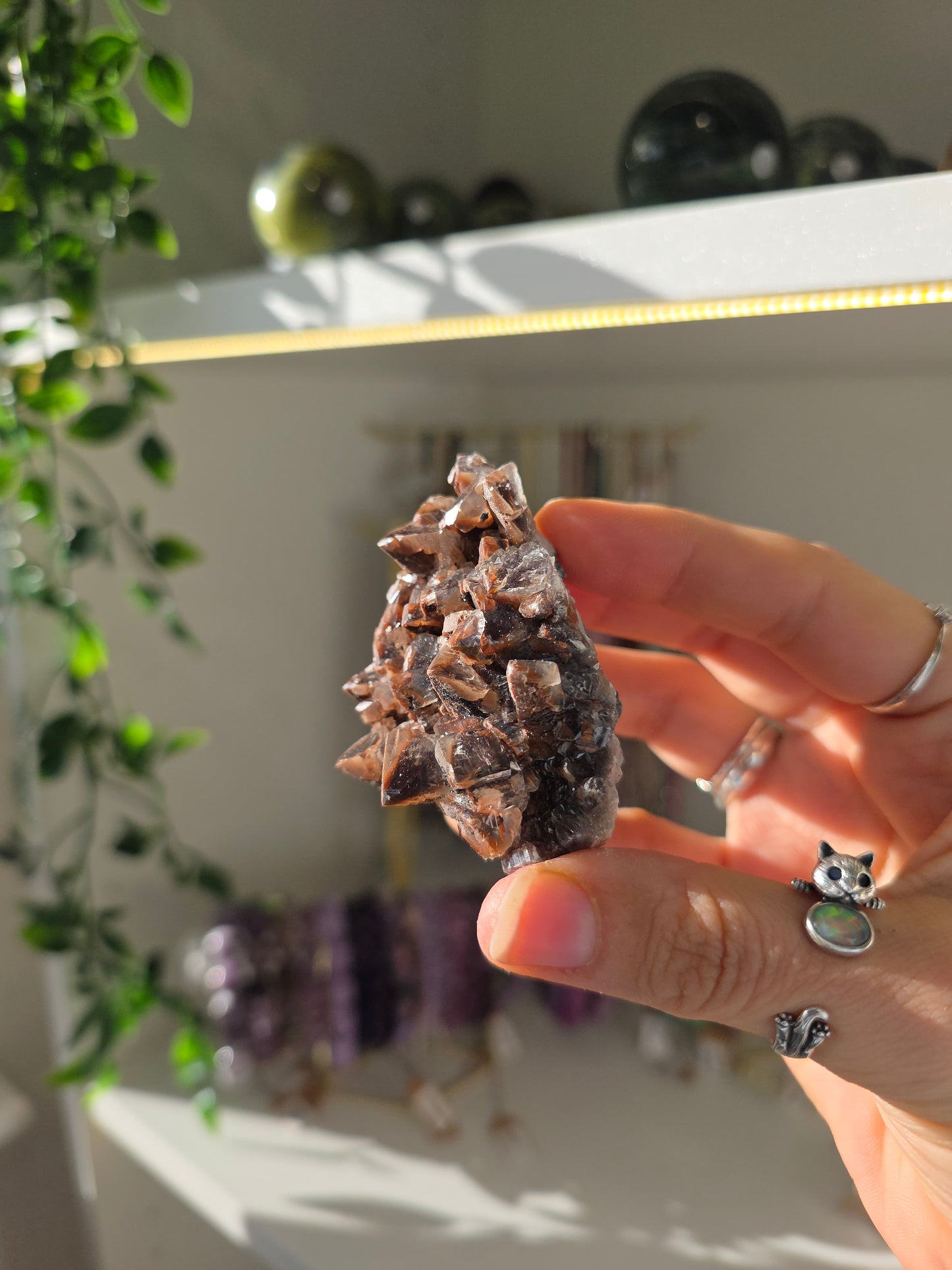 Chocolate Calcite from Daye, Hubei Province, China A