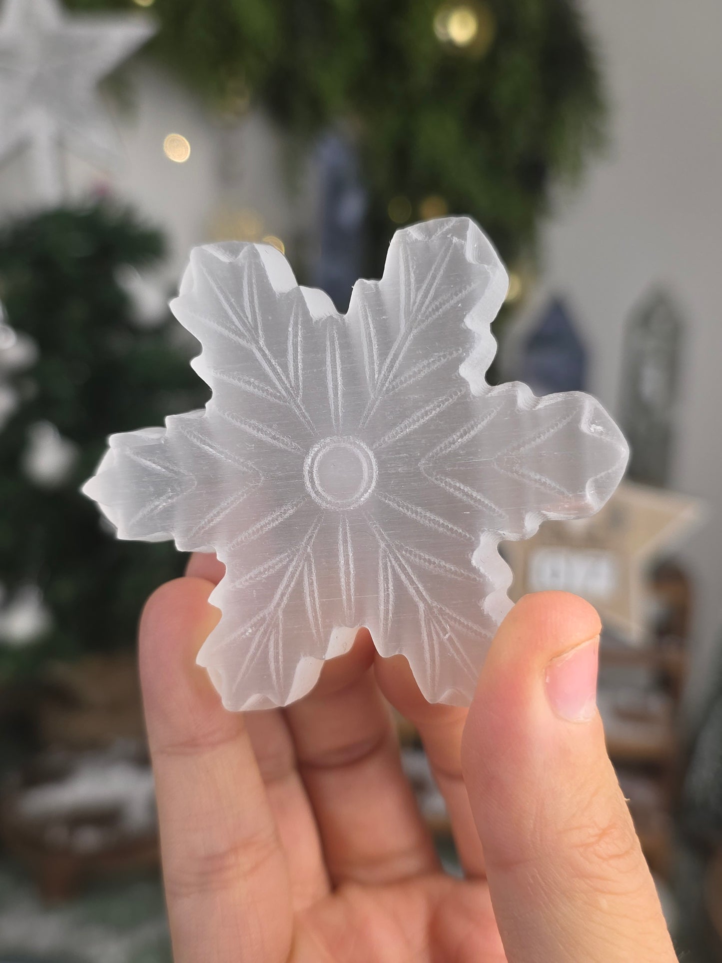 Selenite Snowflake- MAS6027