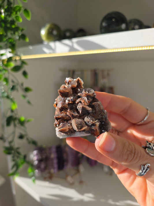 Chocolate Calcite from Daye, Hubei Province, China A