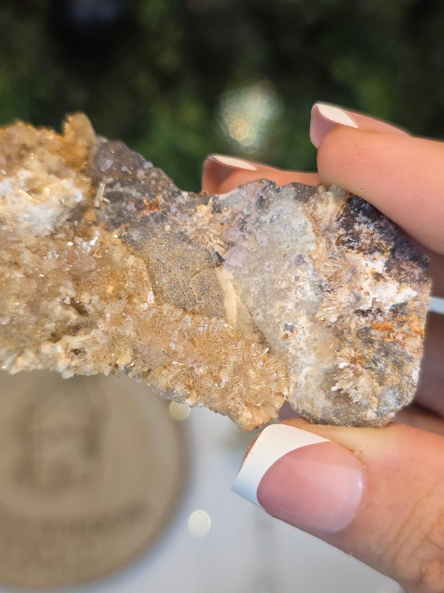 UV reactive Creedite from the Dachang Mine, Guizhou, China - MAS6121