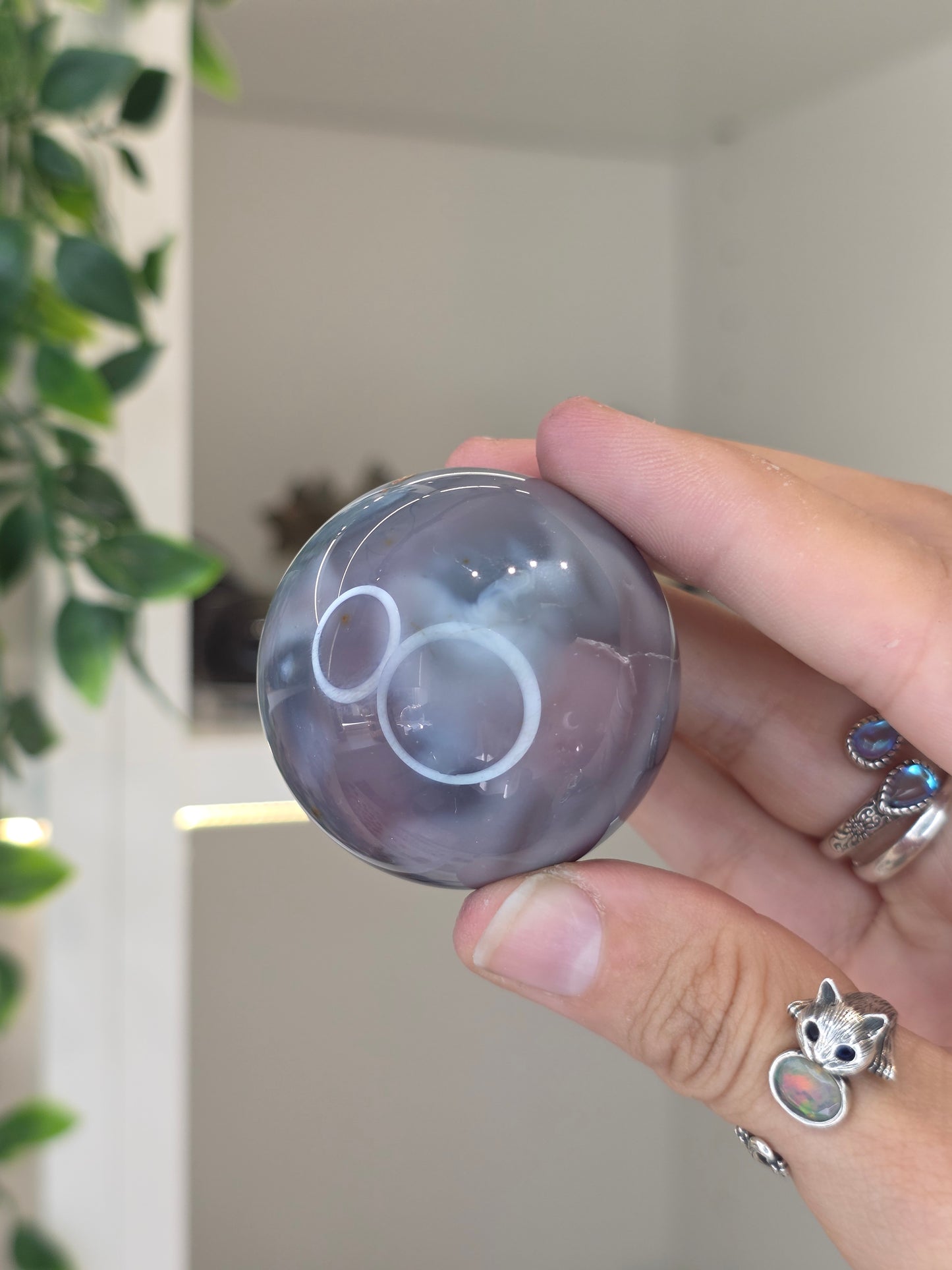 Swazi Agate Sphere from Mozambique - P