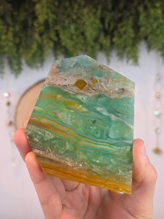 Pineapple Fluorite Slabs