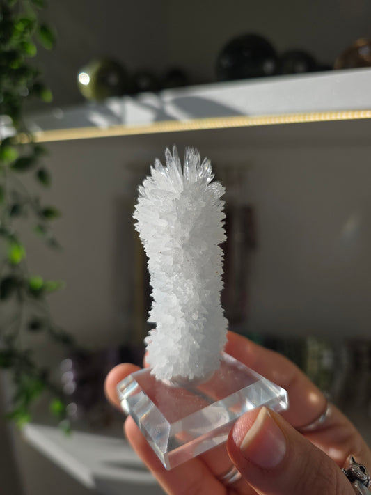 Aragonite Stalactite from Dachang Mine, Qinglong, Guizhou, China