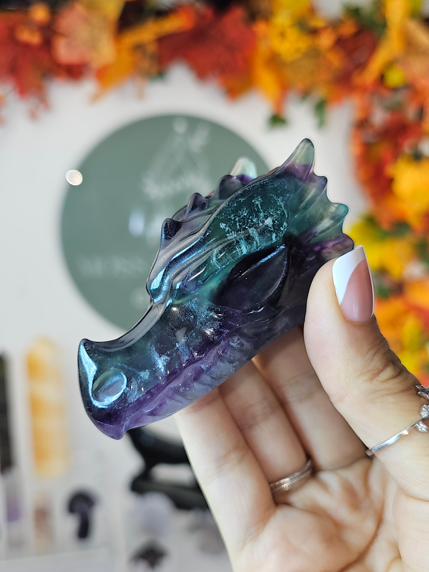 Fluorite Dragon Head A - MAS1261