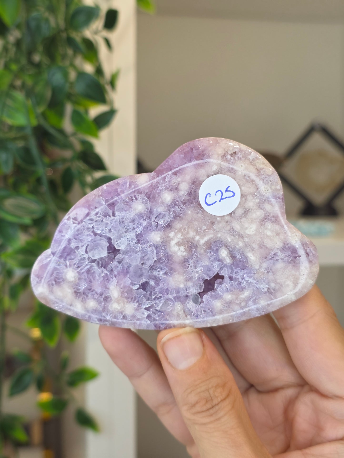 High Grade Madagascan Pink Amethyst Cloud - C