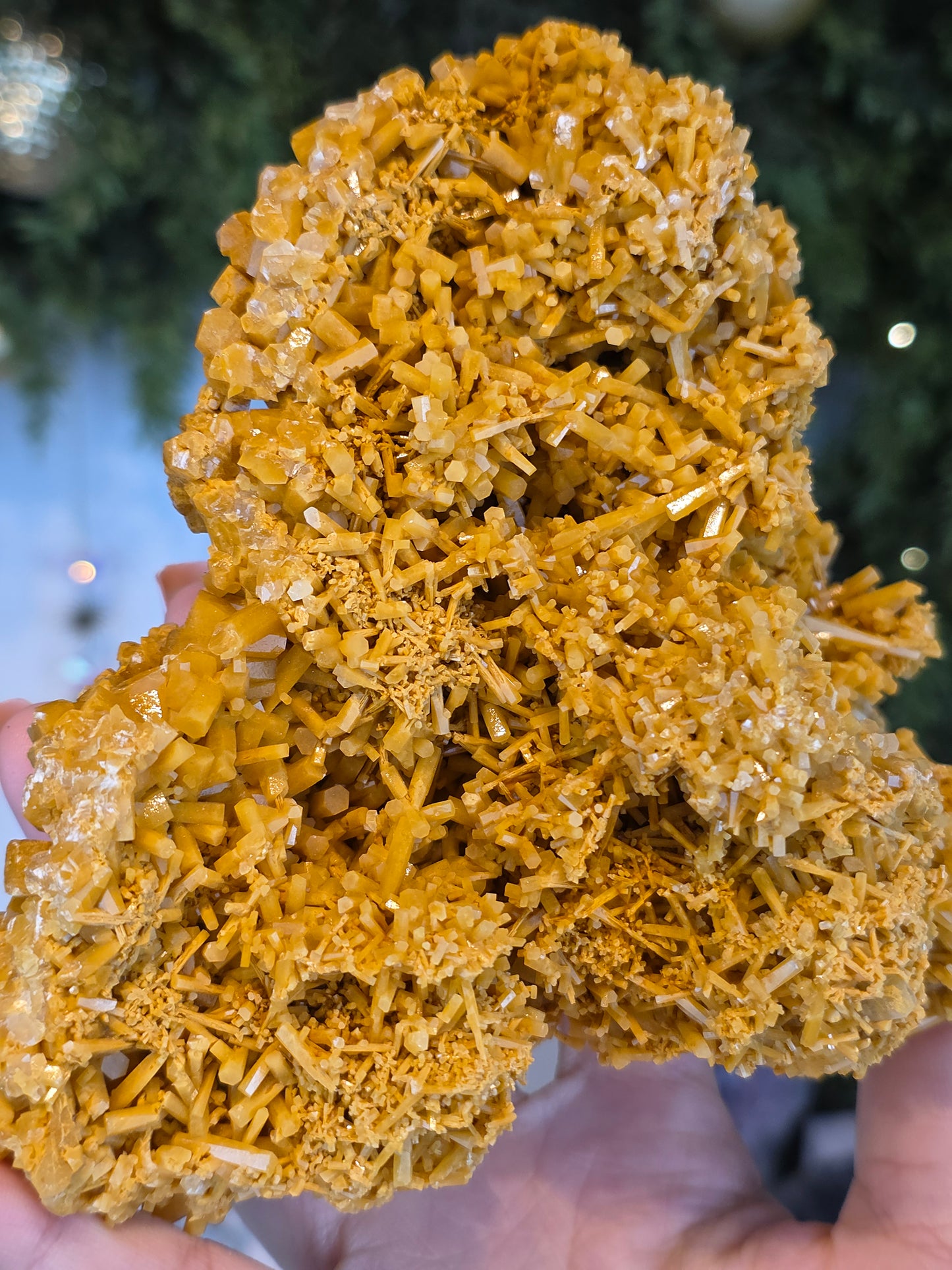 Birds Nest Calcite from Hunan, China - MAS6058