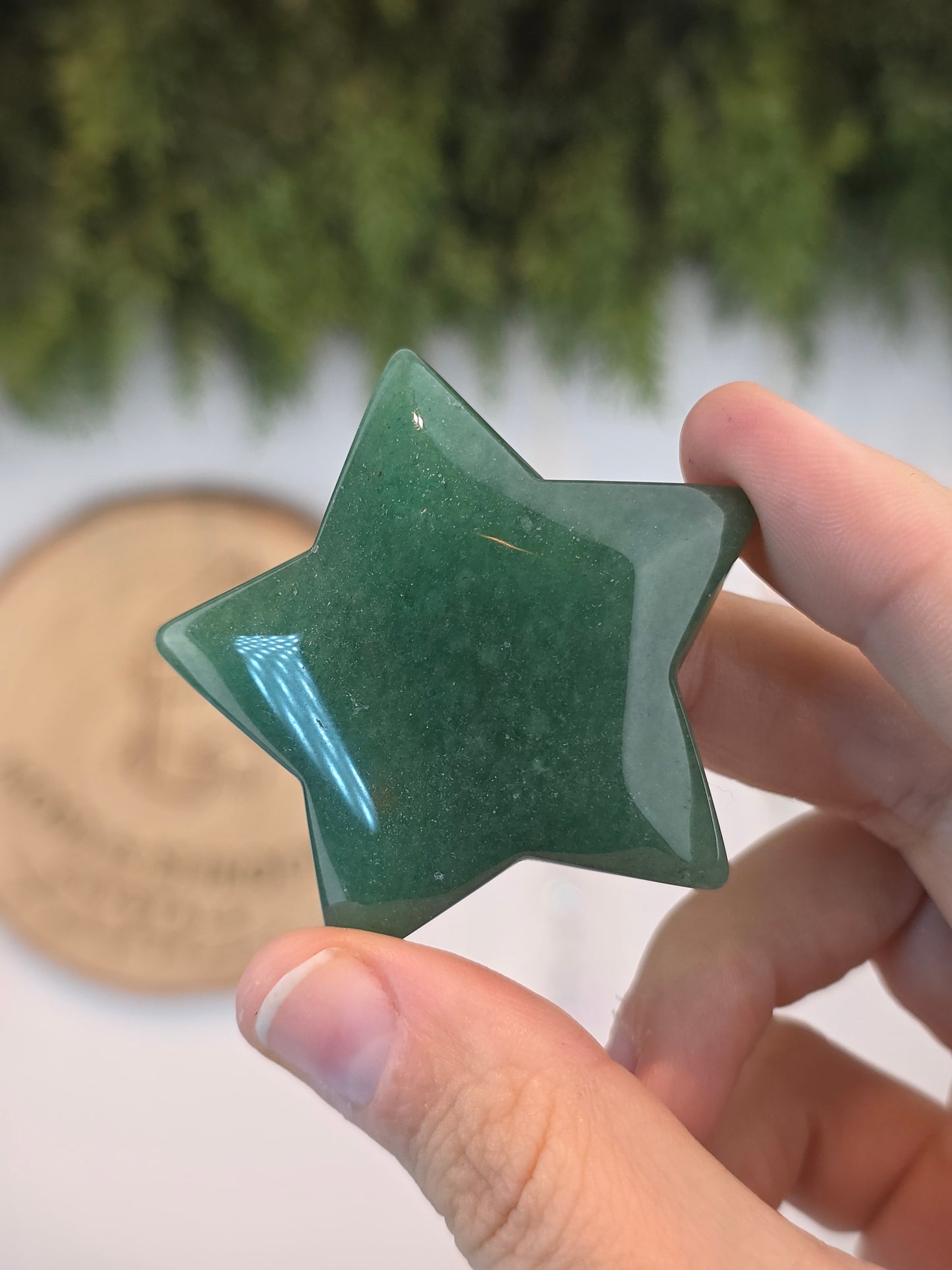 Green Aventurine Star