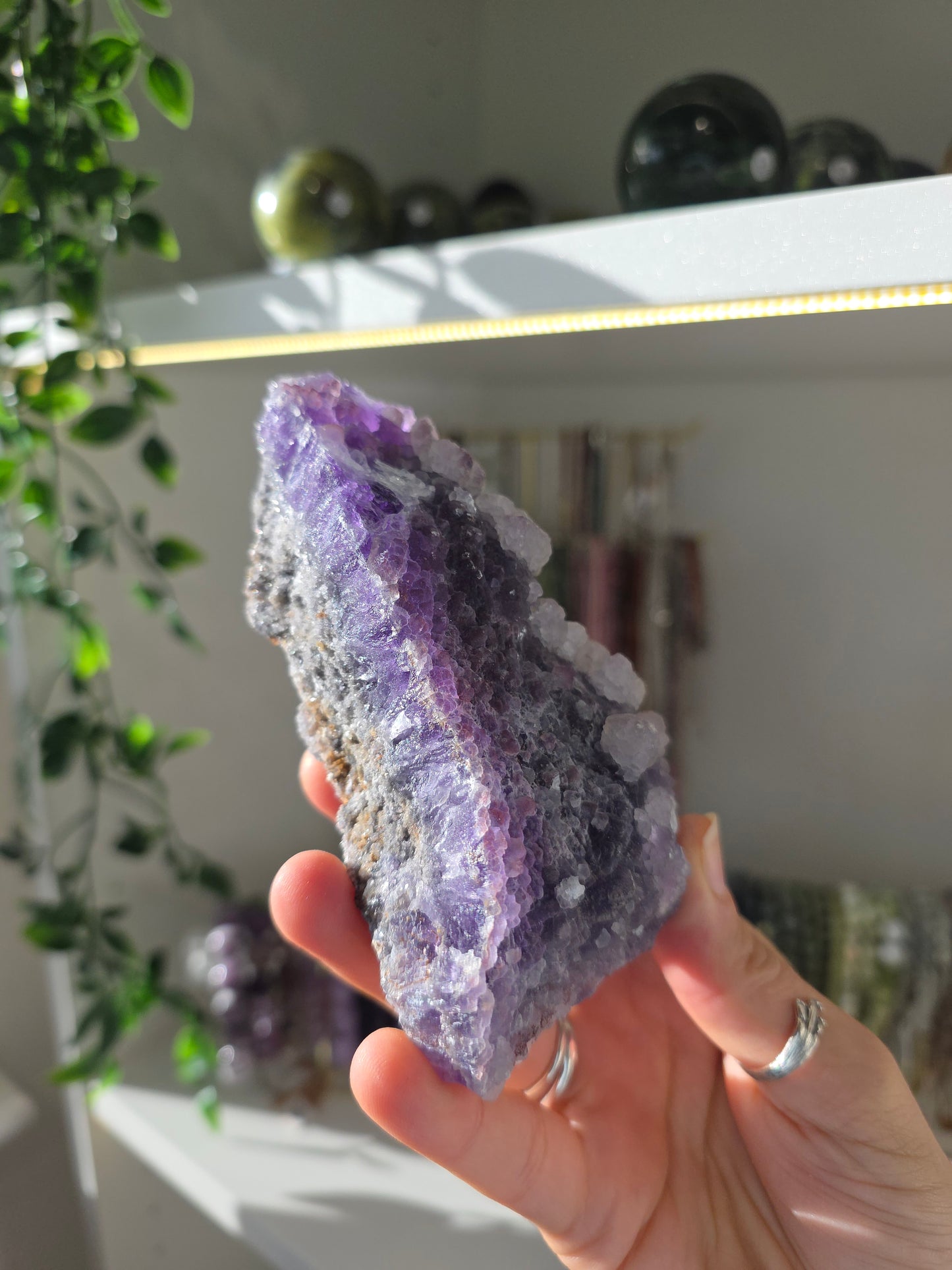 Botryoidal Fluorite from Weishan, Yunnan Province, China A