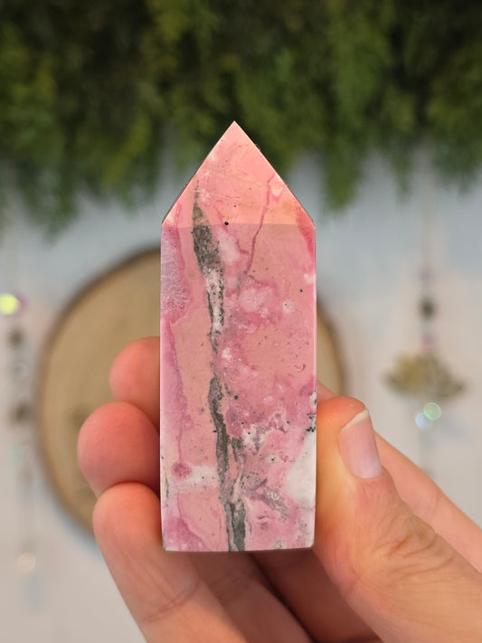 Peruvian Rhodonite Tower D